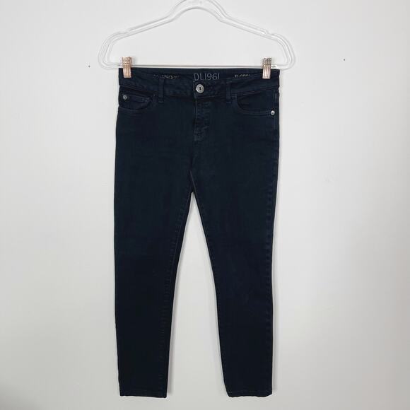 DL1961 Size 26 Black Insta Sculpt Skinny Jeans Riker Denim Tencel Modal Womens - Picture 1 of 11